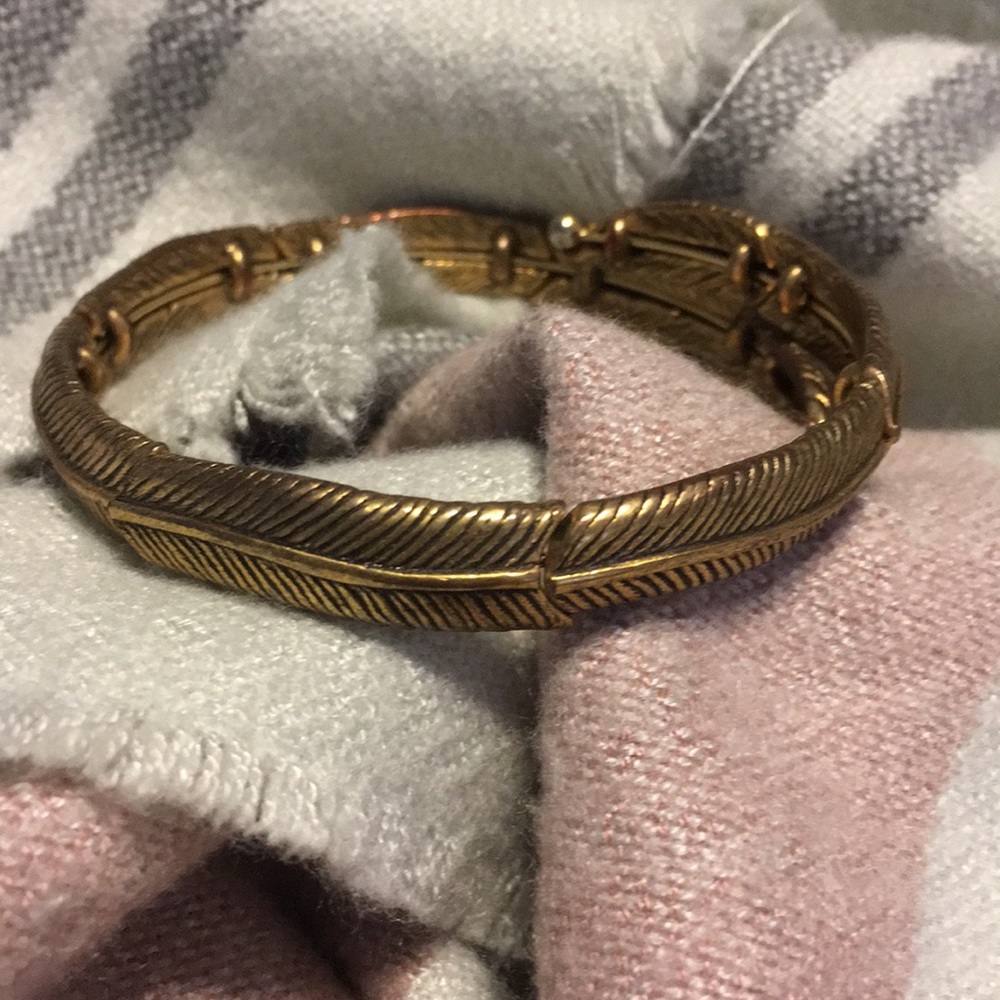 Alex and Ani Feather Wrap bracelet